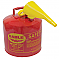 Metal Safety Fuel Can Eagle 5 Gallon With Funnel View 2