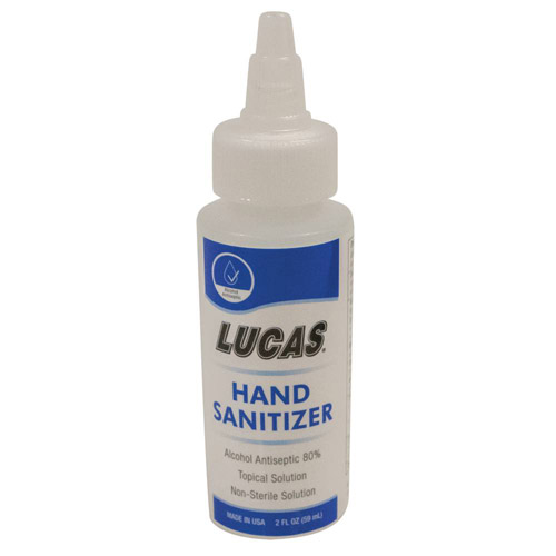 Lucas Oil Hand Sanitizer Fifty 2 oz. bottles View 2