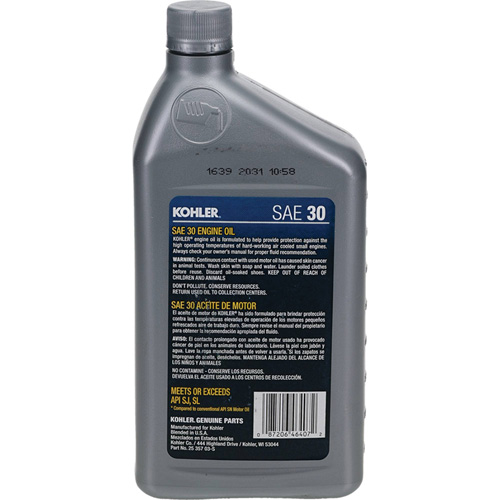 4-Cycle Engine Oil Kohler 2535702-S View 4