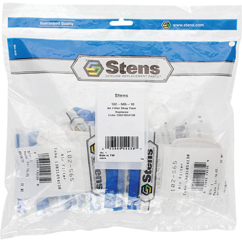 Stens Air Filter Shop Pack for Echo A226001410 View 5
