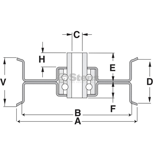 Flat Idler for Toro 132-9420 View 3