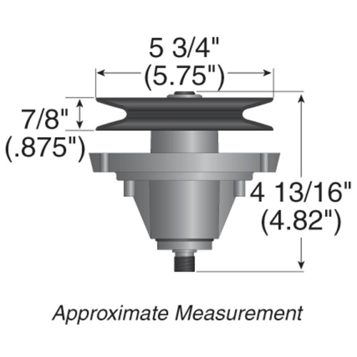 Spindle Assembly for MTD 918-0574 Additional-03