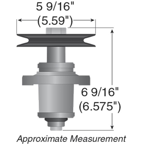 Spindle Assembly for Cub Cadet 918-04123B Additional-03