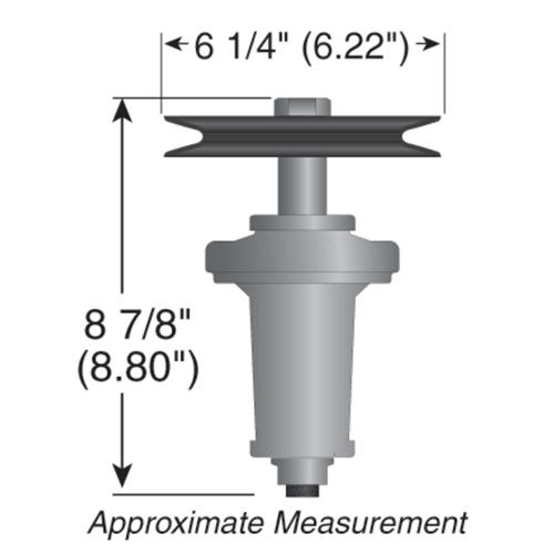 Stens Spindle Assembly for Cub Cadet 918-06076A Additional-03