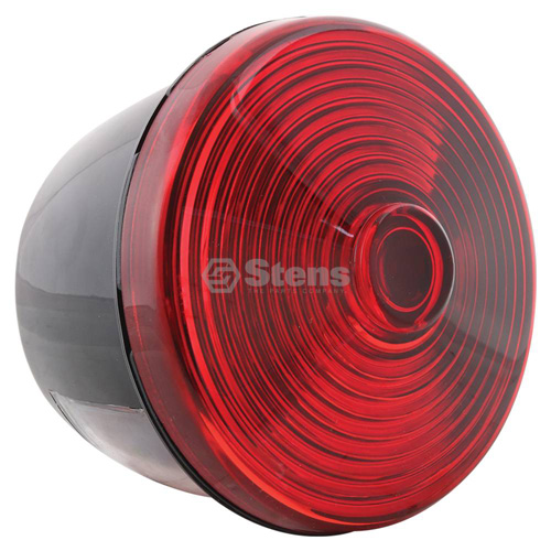 Stens Tail Light 4 1/2" round, red lens View 2