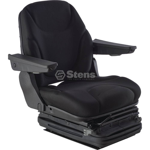 Seat Pneumatic Suspension, Black Cloth, Adjustable View 3