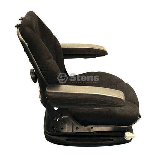 Seat Pneumatic Suspension, Black Cloth, Adjustable View 6