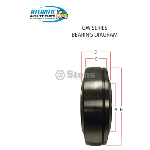 Bearing GW Series Cylindrical Disc Bearing View 2