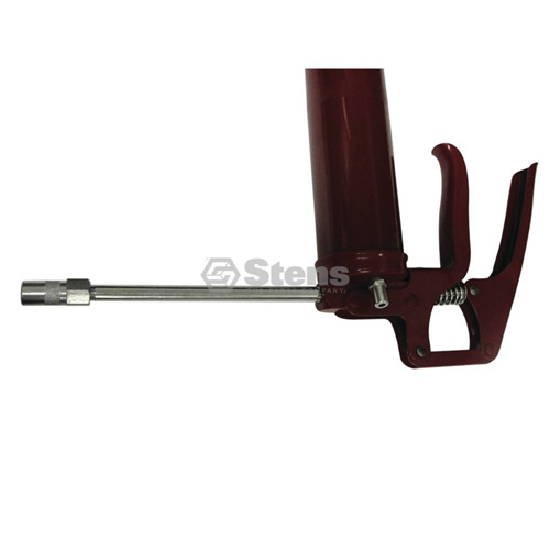 Pistol Handle Grease gun 6" Metal Hose, STD Tube View 2
