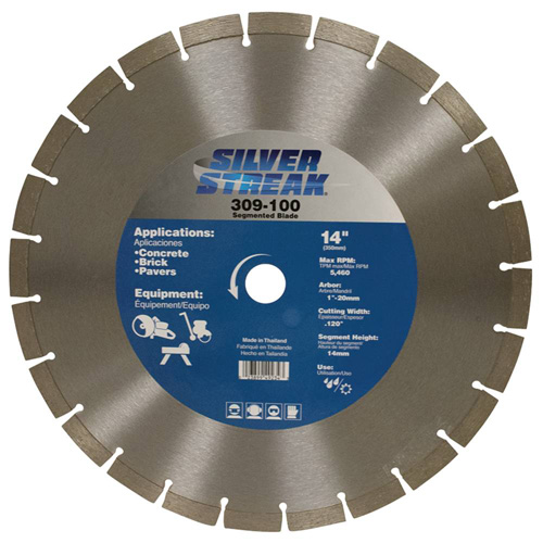 Silver Streak 14" Segmented Blade View 2