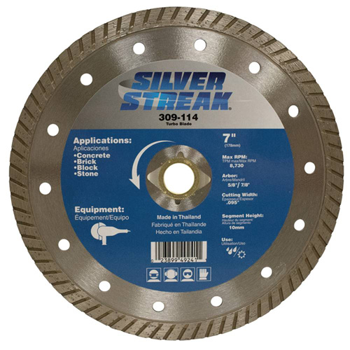 Silver Streak 7" Turbo Blade View 2