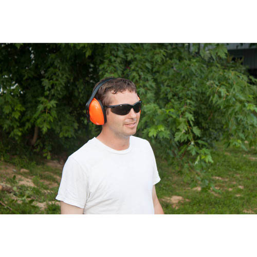 Orange Multi Position Ear Muff NRR25 View 2