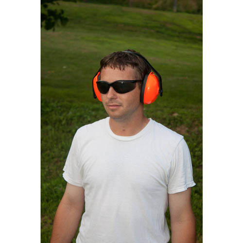 Orange Multi Position Ear Muff NRR25 View 4