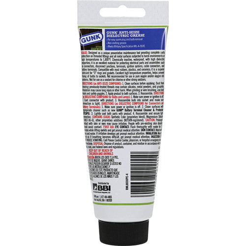 Gunk Anti-Seize Dielectric Grease for 3 oz. Tube View 2