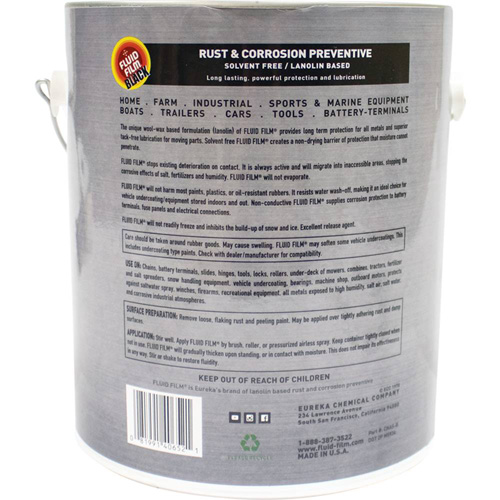 Fluid Film Rust and Corrosion Protection Four 1 gallon cans View 4