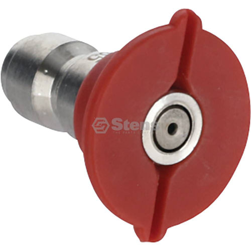 Quick Coupler Nozzle 0 Degree, Size 3.5, Red View 2