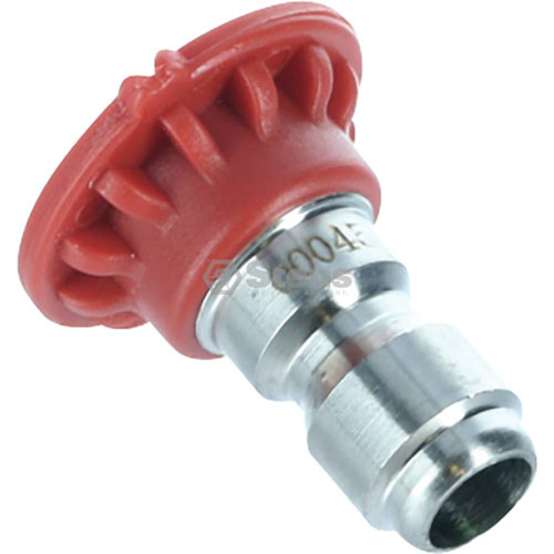 Quick Coupler Nozzle 0 Degree, Size 4.5, Red View 3