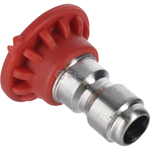 Quick Coupler Nozzle 0 Degree, Size 5.5, Red View 3