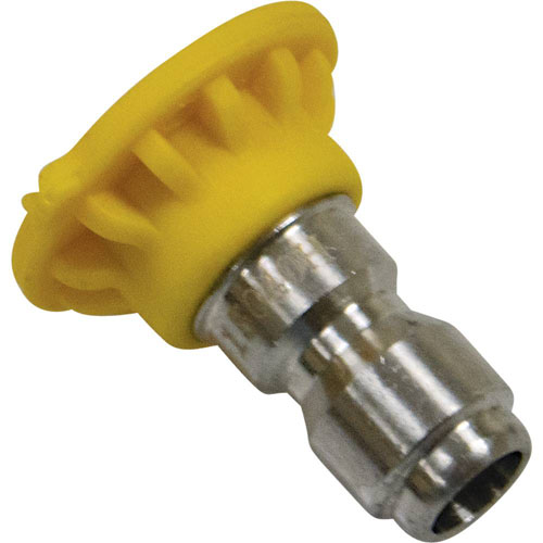 Quick Coupler Nozzle 15 Degree, Size 4.0, Yellow View 3