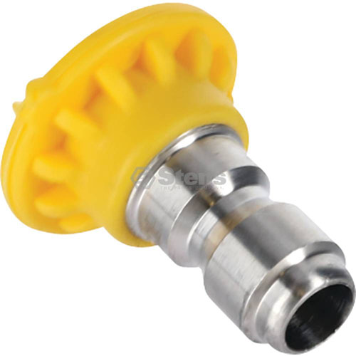 Quick Coupler Nozzle 15 Degree, Size 5.0, Yellow View 3