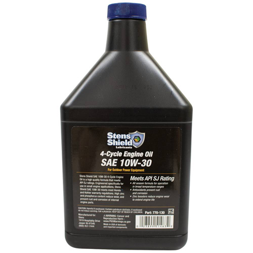 4-Cycle Engine Oil Oil 10W30, Twelve 18 oz. bottle View 3