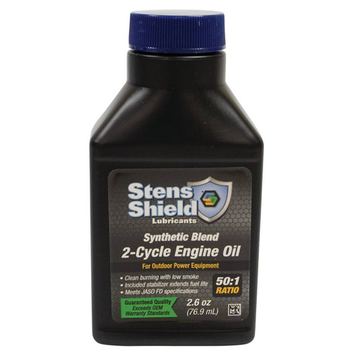 Shield 2-Cycle Engine Oil Twenty-Four 2.6 oz. Bottle View 2