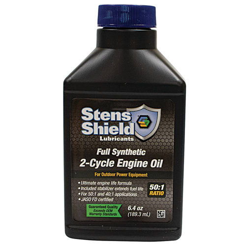 Stens Shield 2-Cycle Engine Oil for 50:1 Full Synthetic, Twenty-four 6.4 oz. bottles View 2