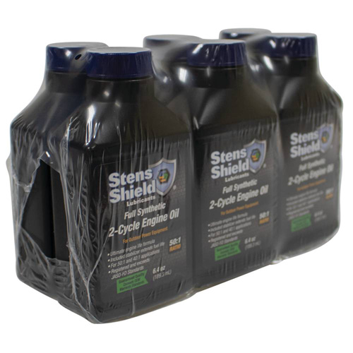 Stens Shield 2-Cycle Engine Oil for 50:1 Full Synthetic, Twenty-four 6.4 oz. bottles View 5