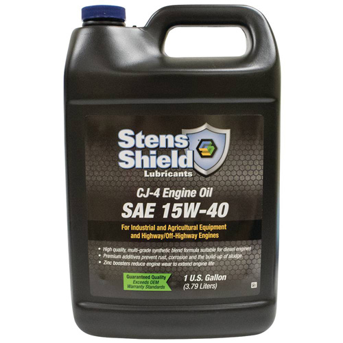 Stens CJ-4 Engine Oil Case of Four 1 gallon bottles View 2