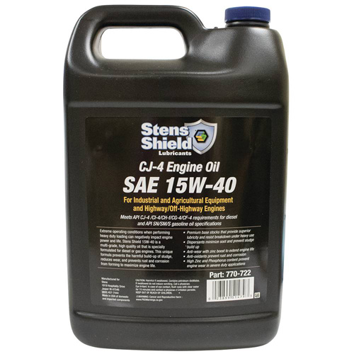 Stens CJ-4 Engine Oil Case of Four 1 gallon bottles View 3