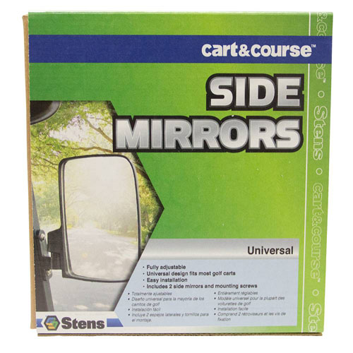 Cart & Course Universal Side Mirrors View 3