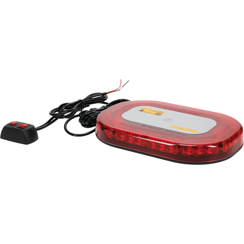 Stens Tiger Lights LED Multi Function Magnetic Warning Light- Red View 2