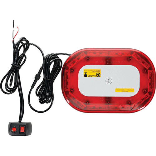Stens Tiger Lights LED Multi Function Magnetic Warning Light- Red View 4