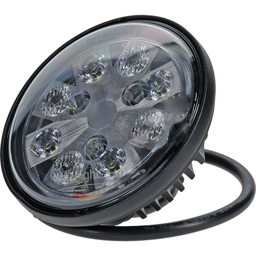 Stens TL3020 Tiger Lights 24W LED Sealed Round Hi/Lo Beam With Wired Cable for John Deere AR48723 View 2