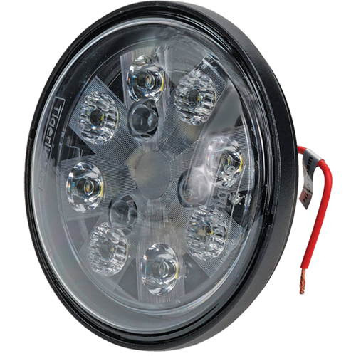 Stens TL3025 Tiger Lights 24W LED Sealed Round Hi/Lo Beam With Screw Connection for John Deere AR48723 View 2