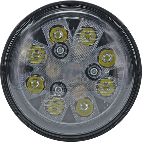 Stens TL3025 Tiger Lights 24W LED Sealed Round Hi/Lo Beam With Screw Connection for John Deere AR48723 View 3