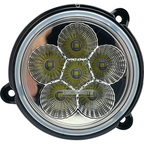 Tiger Lights LED Small Round Headlight Insert for John Deere R Series View 2
