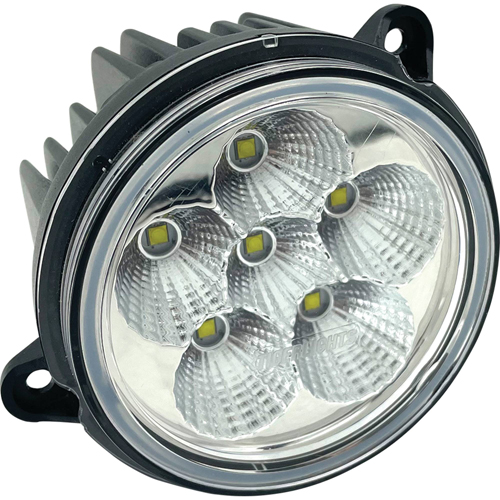 Tiger Lights LED Small Round Headlight Insert for John Deere R Series View 3