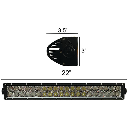 Stens TLB420C Tiger Lights 22" Double Row LED Light Bar View 3