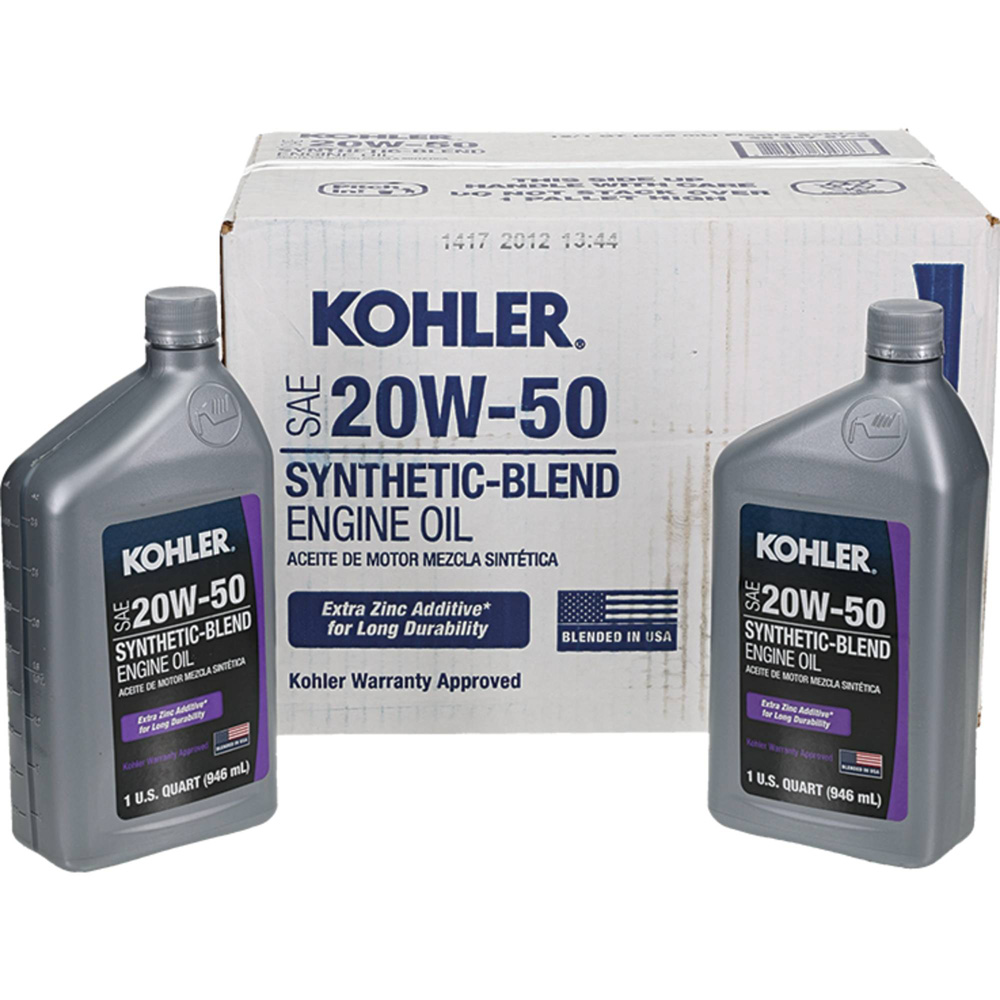 Kohler 2535767-S OEM OIL; CASE 20W50 SYNTH BLEND