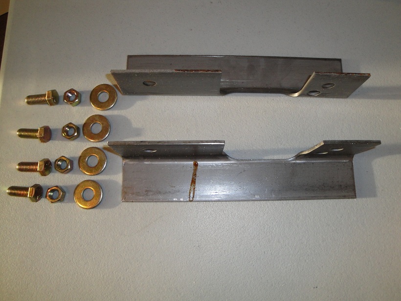 Steel Weld-on Mounting Bracket Kit for #8 and #9 Torflex Axles / AP165