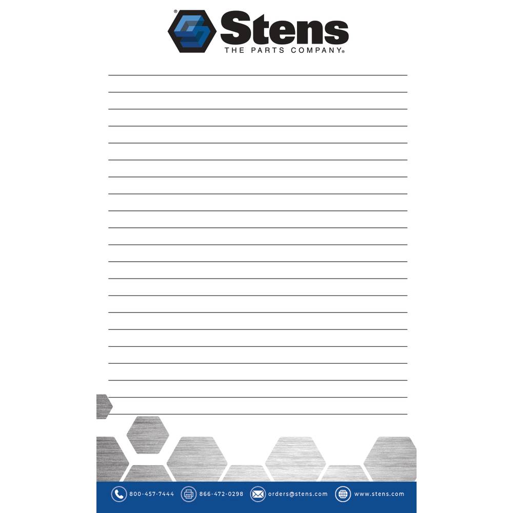 Stens Notepad / 051-139