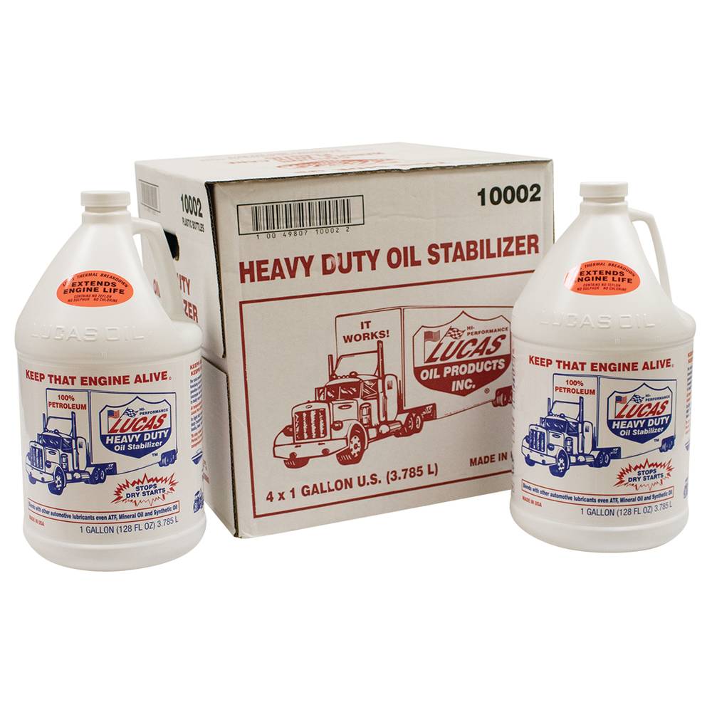 Lucas Oil HD Oil Stabilizer for Four 1 gallon bottles / 051-607