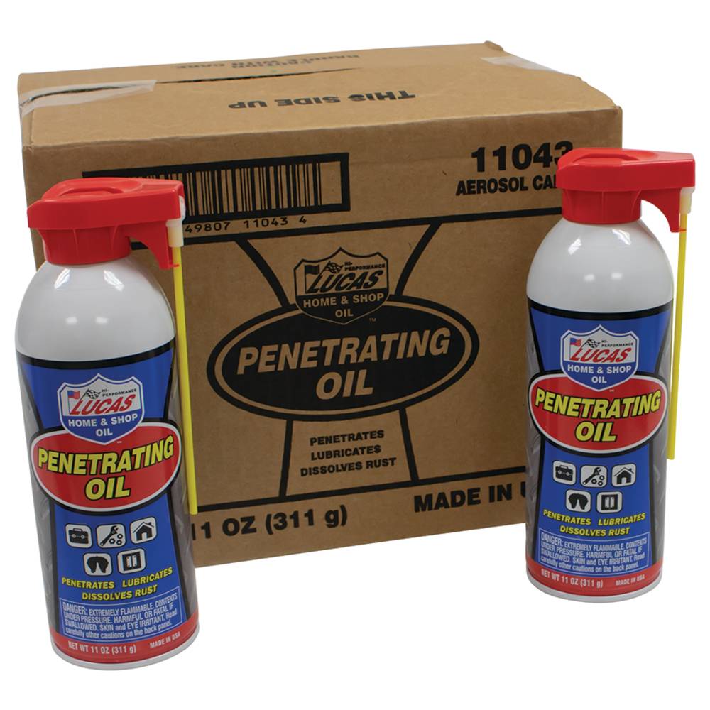 Lucas Oil Penetrating Oil Twelve 11 oz. aerosol cans / 051-634