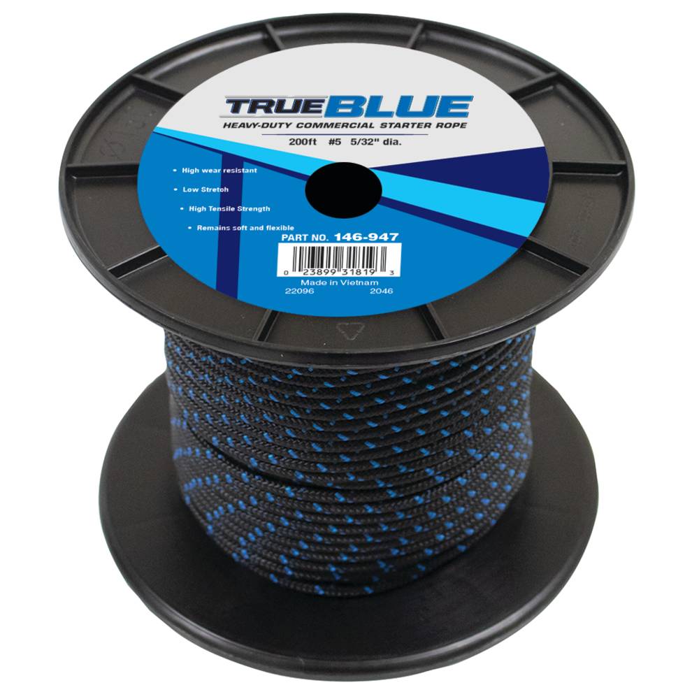 TrueBlue 200' Starter Rope #5 Solid Braid / 146-947