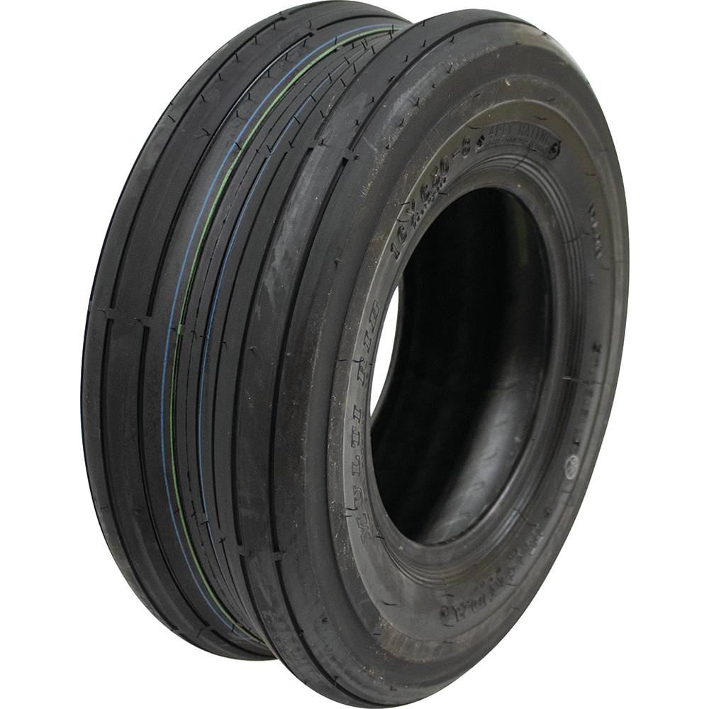 Kenda Tire 16 x 6.50-8 Golf Rib, 4 Ply / 160-638