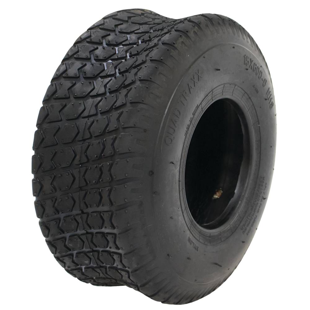 Quad Traxx Tire 15 x 6.00-6 Quad Traxx, 4 Ply / 160-812