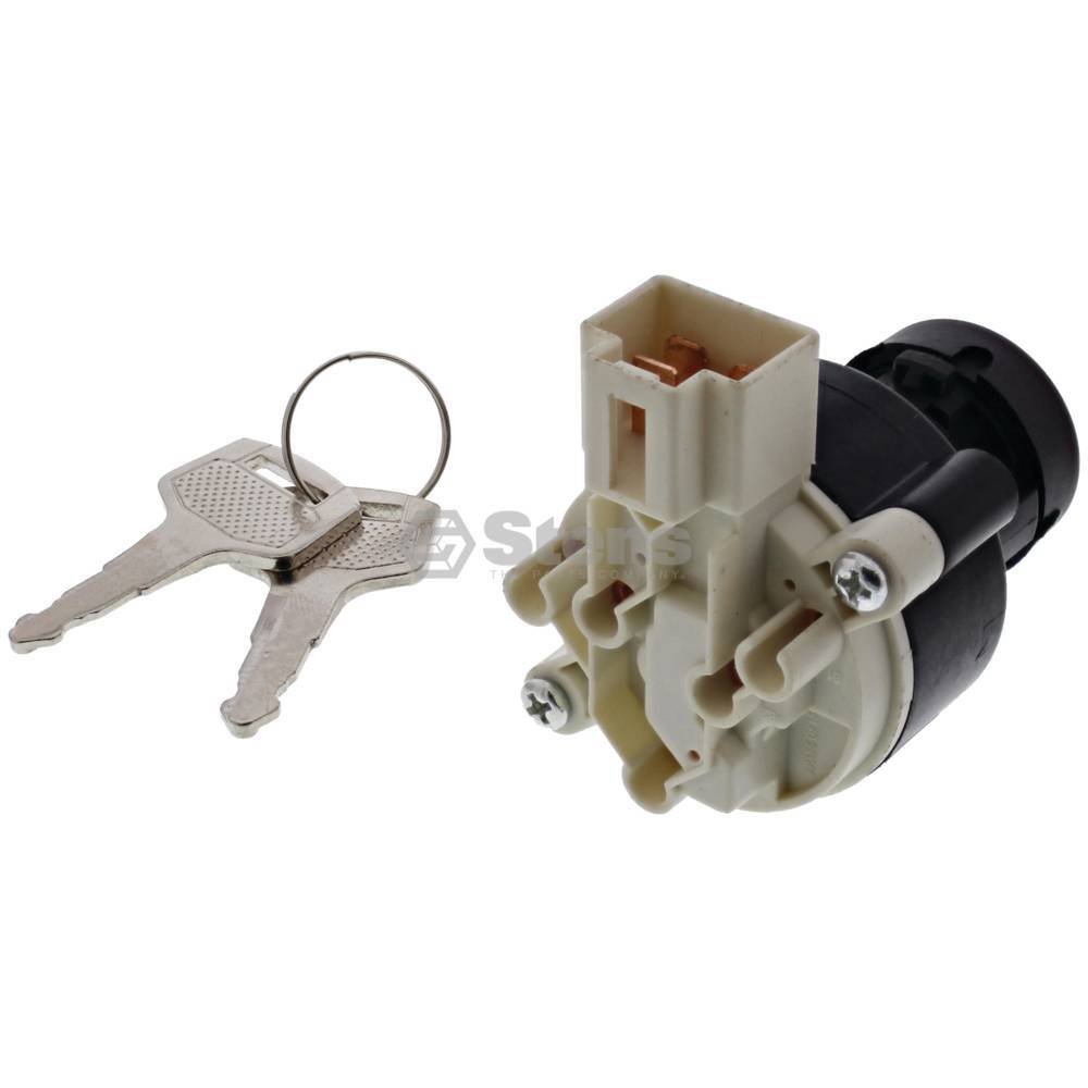 Ignition Switch and Key for Kubota K2871-62100 / 1900-0933