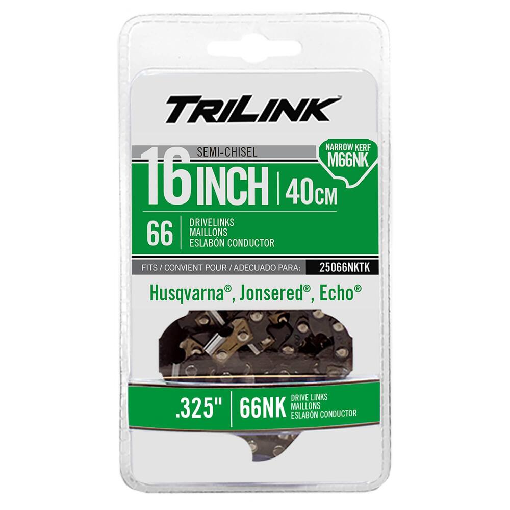 TriLink Chainsaw Chain 66 DL .325", .050", Semi-Chisel/ 25066NKTK