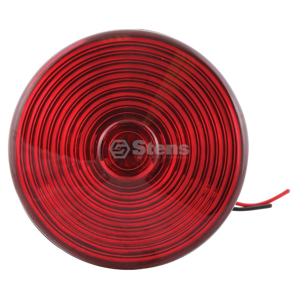 Stens Tail Light 4 1/2" round, red lens / 3000-2530